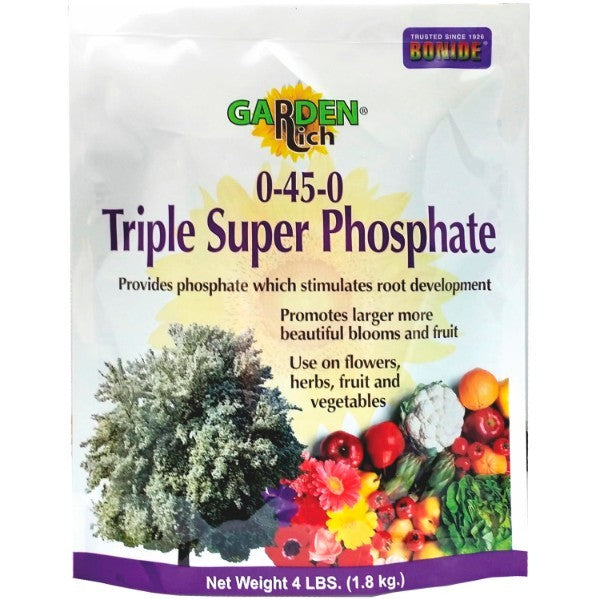 Triple Super Phosphate 0-45-0 (4 lb.)