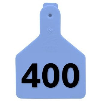 Z1 No-Snag Laser-Printed Numbered Cow Tags