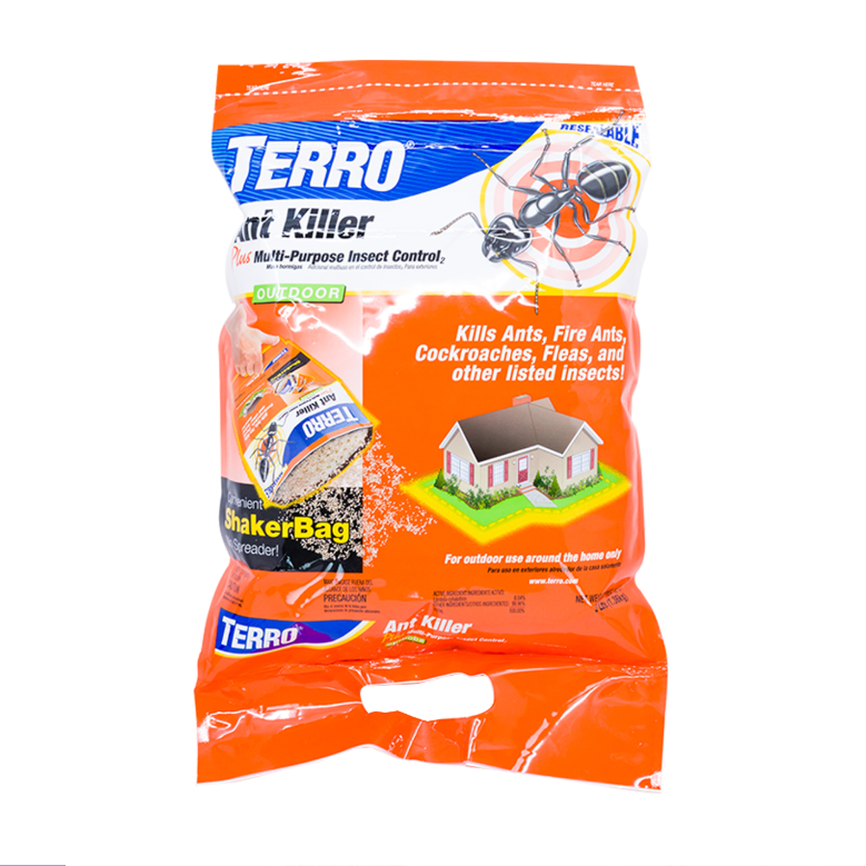 TERRO Outdoor Ant Killer Plus, Shaker Bag 3-lbs