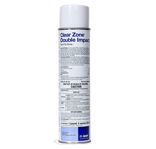 Clear Zone® Double Impact Farm Fly Spray