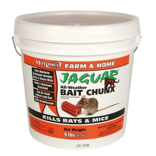 Jaguar Rodent Killer Pellet or Chunx