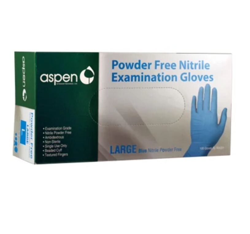 Nitrile Gloves Blue