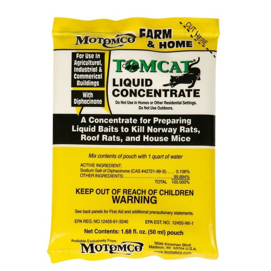 Tomcat Liquid Concentrate Rodent Killer 8pk