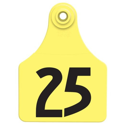 ALLFLEX® GLOBAL MEDIUM FEMALE/SMALL MALE EAR TAG 25/PKG