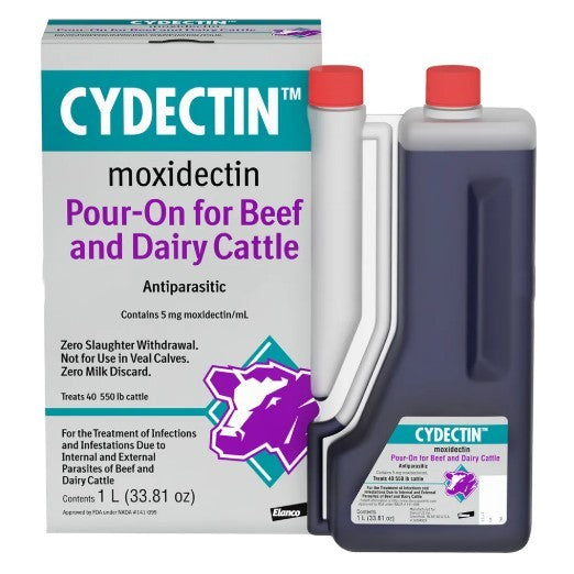 Cydectin Cattle Pour-On Dewormer