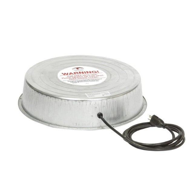 Heated Base for Galvanized Poultry Waterers