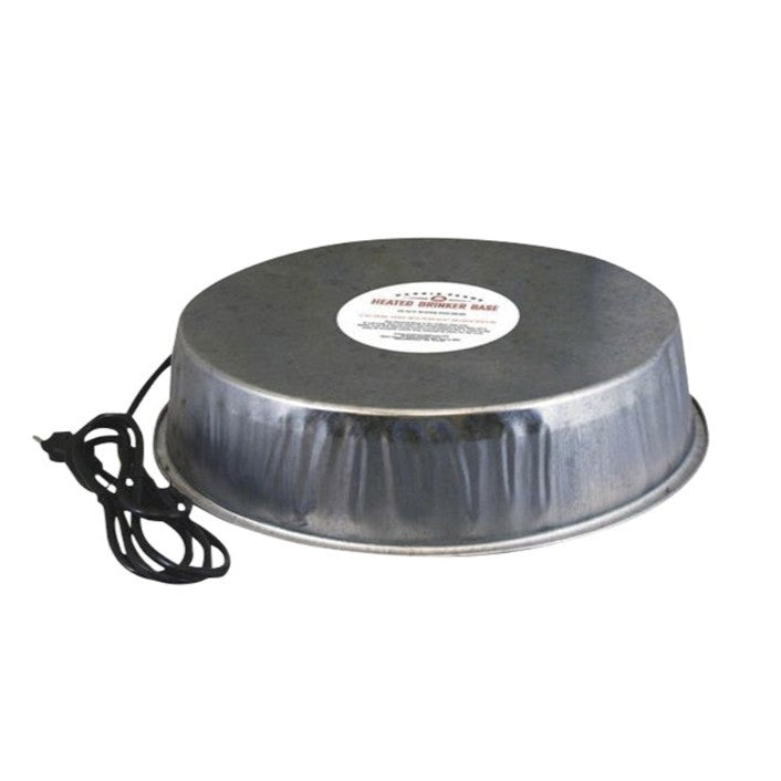 Heating Base for Plastic Poultry Waterer