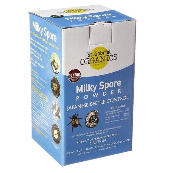 St. Gabriel Organics Milky Spore Powder Japanese Beetle Grub Control
