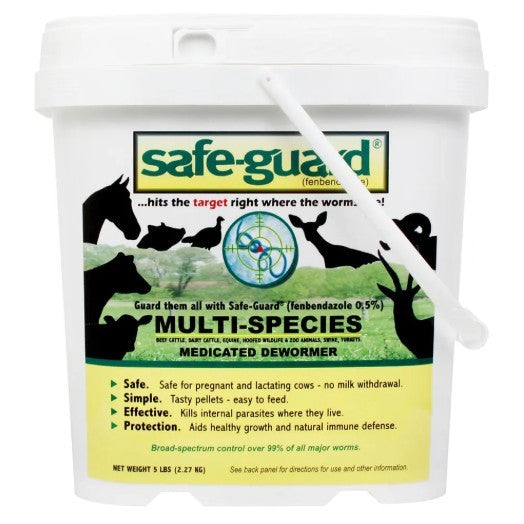 Safe-Guard 0.5% Multi-Species Dewormer Pellets