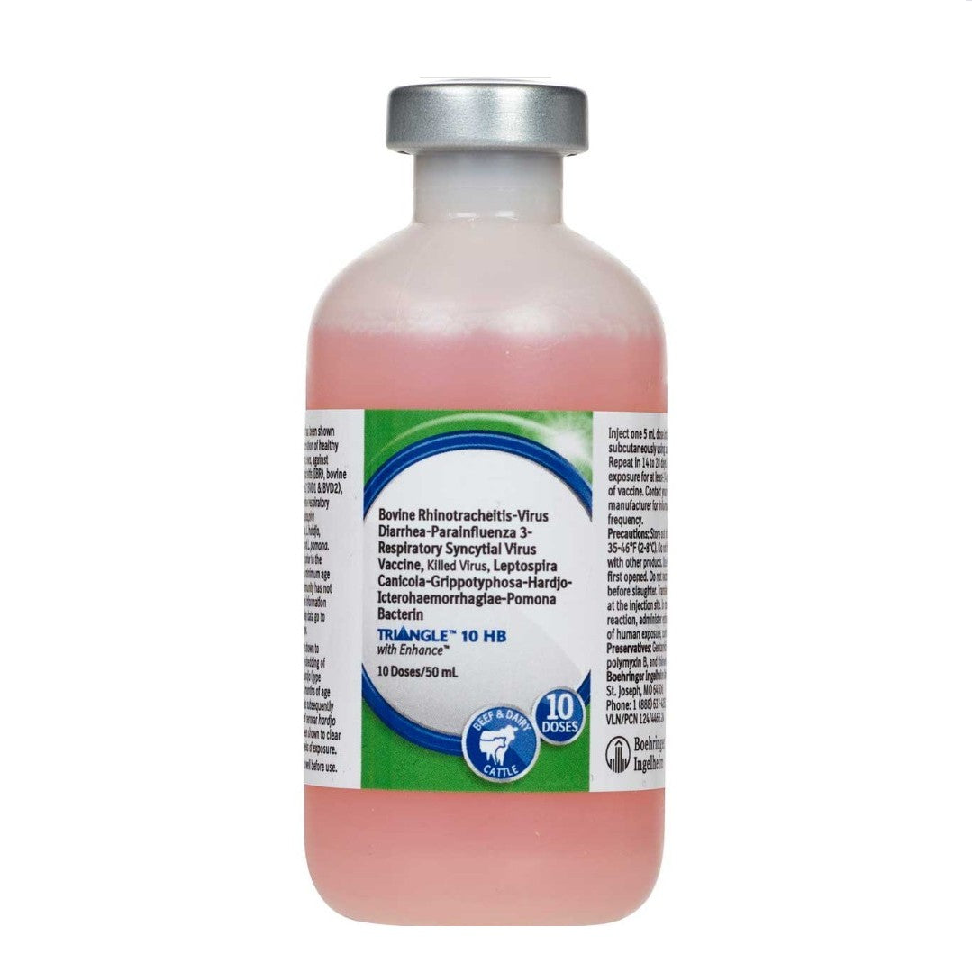Triangle 10 HB with Enhance Cattle Vaccine