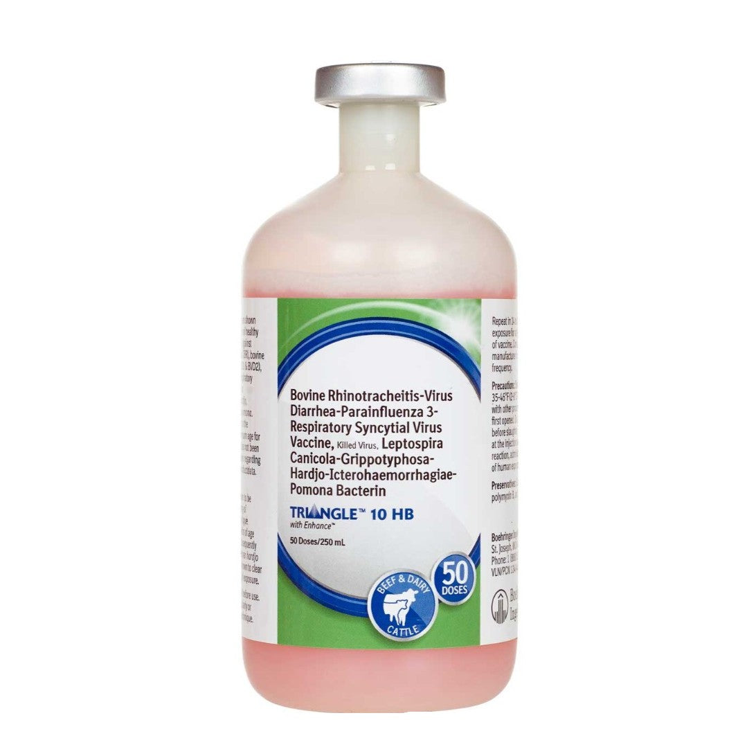 Triangle 10 HB with Enhance Cattle Vaccine