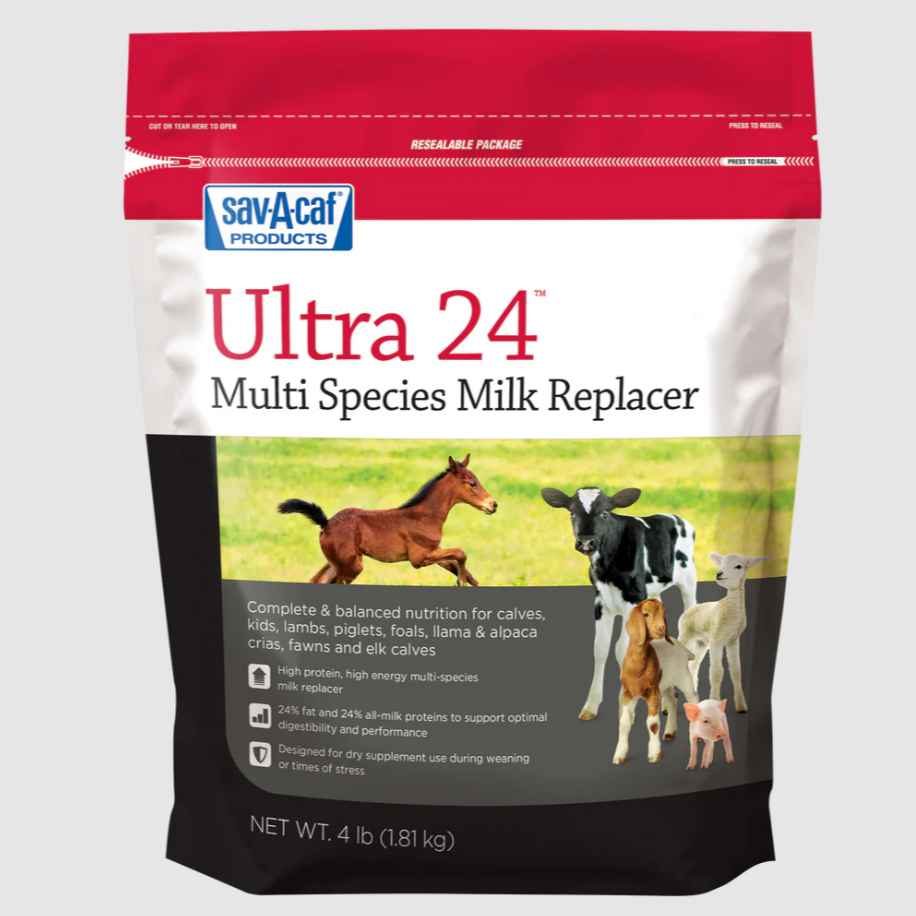 Ultra 24 Multi-Species Milk Replacer - 4 lb