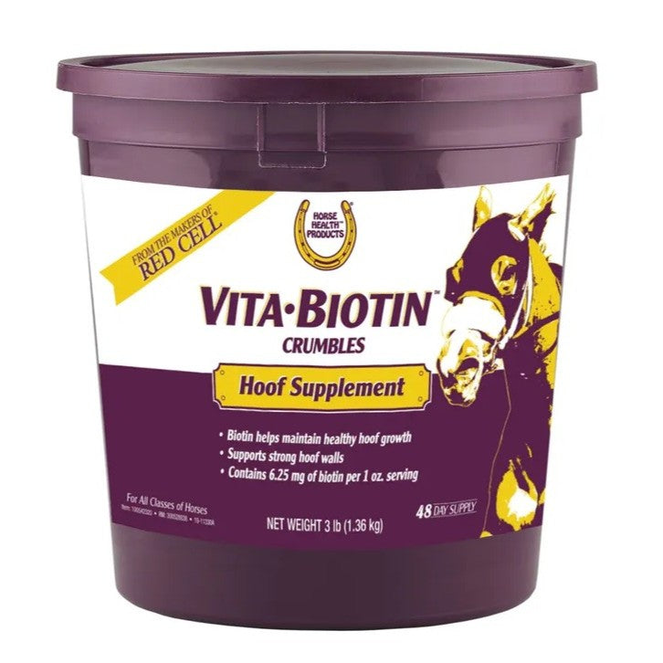 Vita-Biotin Crumbles by Horse Health 3 lb