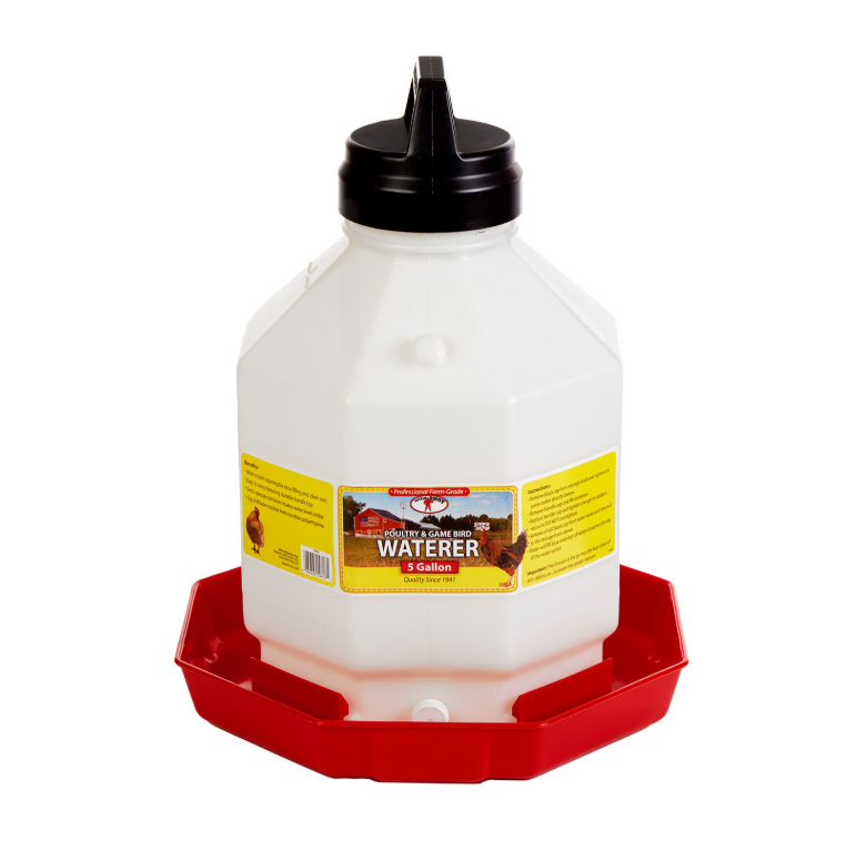 Plastic Poultry Waterer