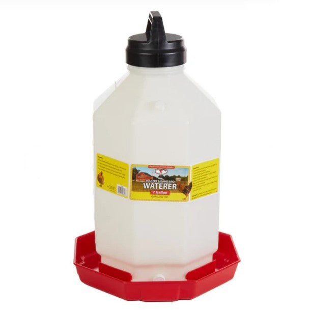 Plastic Poultry Waterer