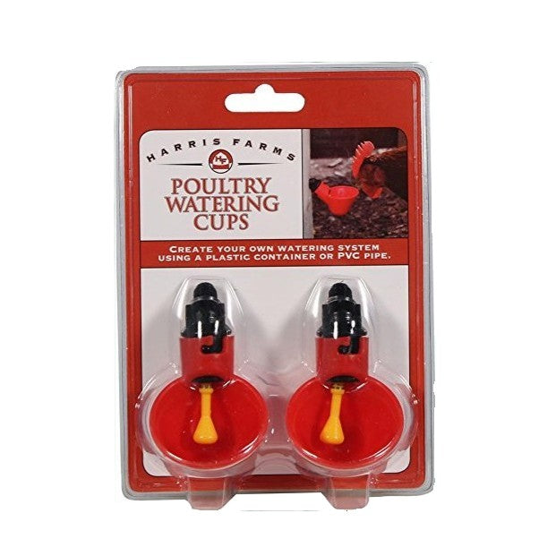 Poultry Watering Cups - 2 pk