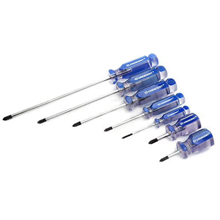 Crescent 20 Piece Torx/Phillips/Slotted Acetate Screwdriver Set