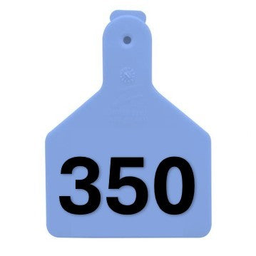 Z1 No-Snag Laser-Printed Numbered Cow Tags