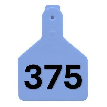 Z1 No-Snag Laser-Printed Numbered Cow Tags