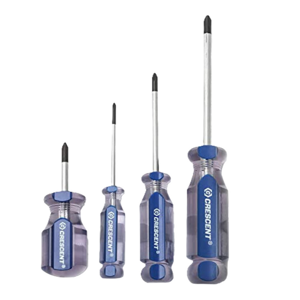 Crescent 4 Piece Phillips Screwdriver Set