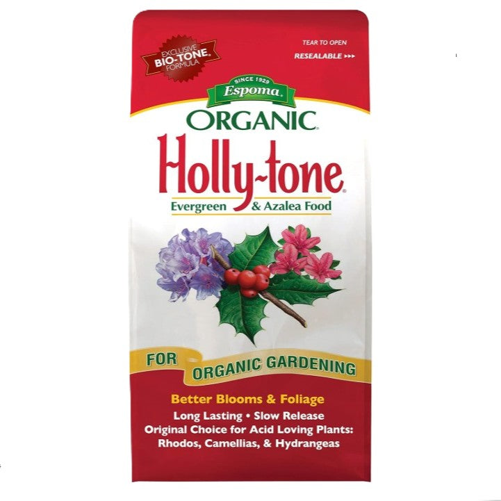 Espoma Organic Holly-Tone 4-3-4 Organic Evergreen & Azalea Plant Food