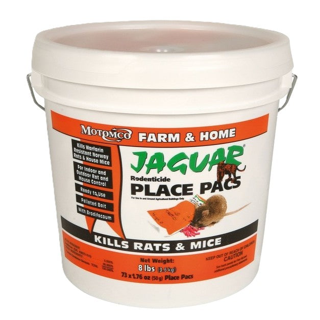 Jaguar Rodent Killer Pellet or Chunx