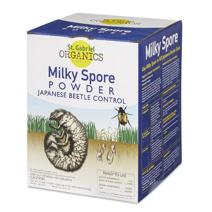 St. Gabriel Organics Milky Spore Powder Japanese Beetle Grub Control
