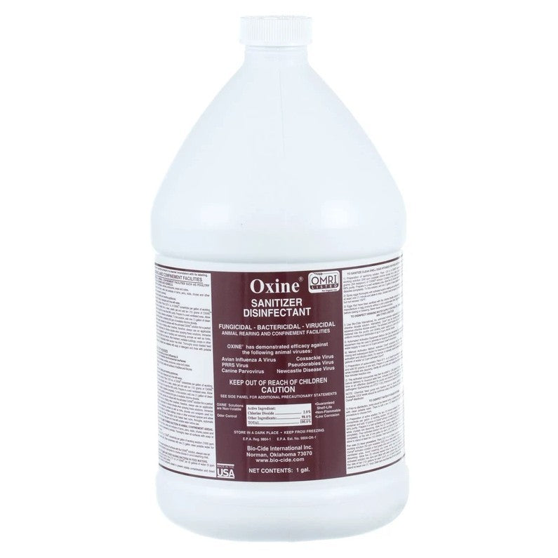 Oxine AH Sanitizer Disinfectant for Animal Facilities