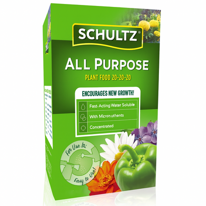 Schultz Plant Food, All-Purpose, Water Soluble, 20-20-20 Formula