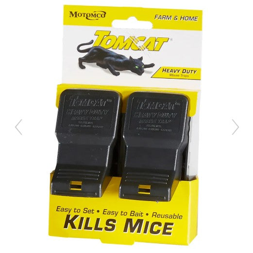 Tomcat Heavy Duty Mouse Trap - 2 pk