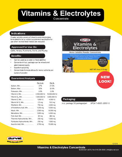 Vitamins & Electrolytes