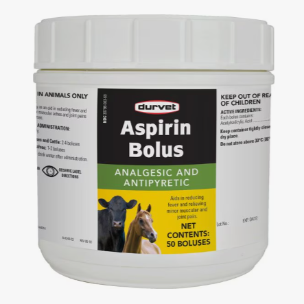 Aspirin Bolus 240 Grain (50 bolus)