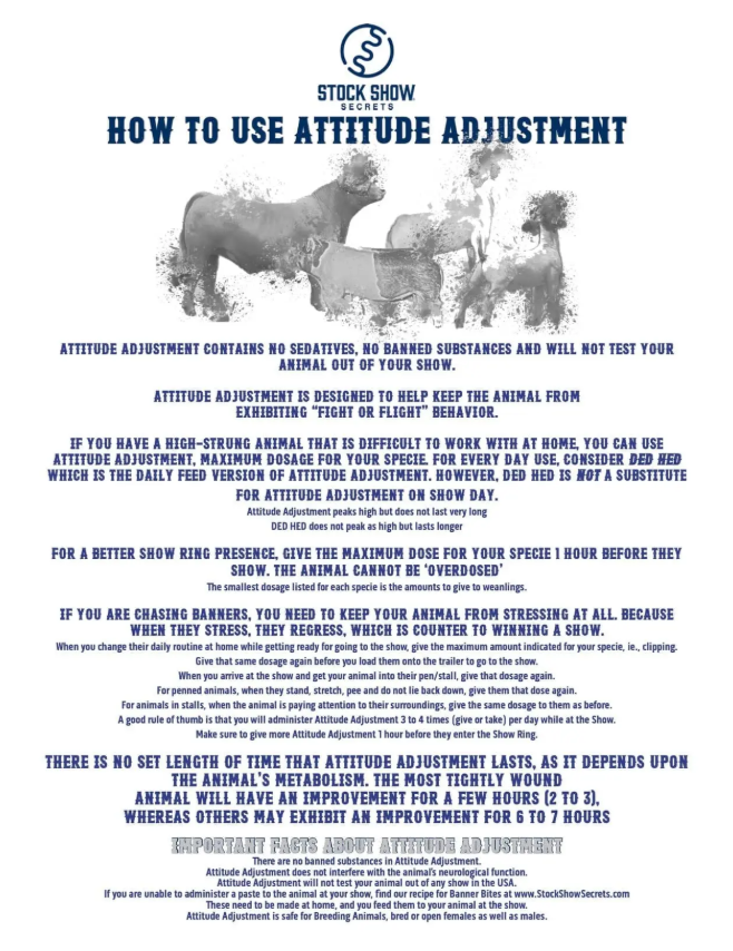 Attitude Adjustment 60cc