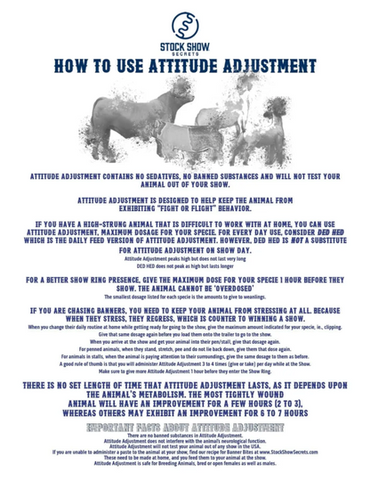 Attitude Adjustment 60cc