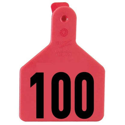 Z1 No-Snag Laser-Printed Numbered Calf Tags