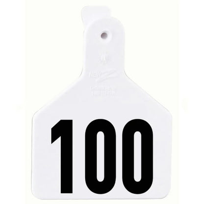 Z1 No-Snag Laser-Printed Numbered Calf Tags