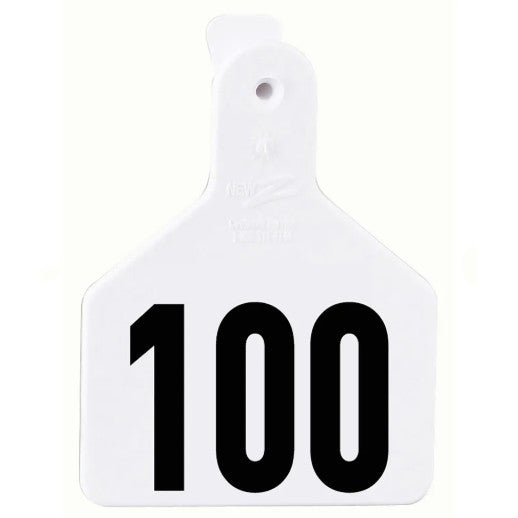 Z1 No-Snag Laser-Printed Numbered Cow Tags