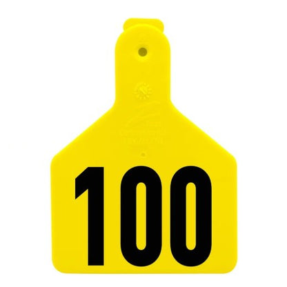 Z1 No-Snag Laser-Printed Numbered Calf Tags