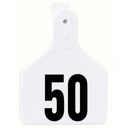 Z1 No-Snag Laser-Printed Numbered Calf Tags