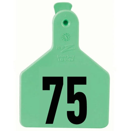 Z1 No-Snag Laser-Printed Numbered Calf Tags