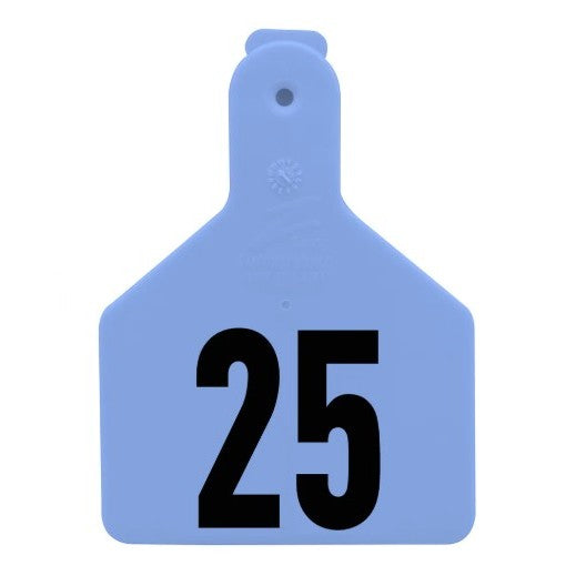 Z1 No-Snag Laser-Printed Numbered Cow Tags
