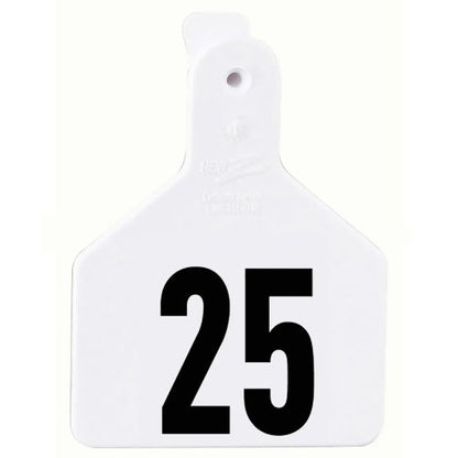 Z1 No-Snag Laser-Printed Numbered Cow Tags