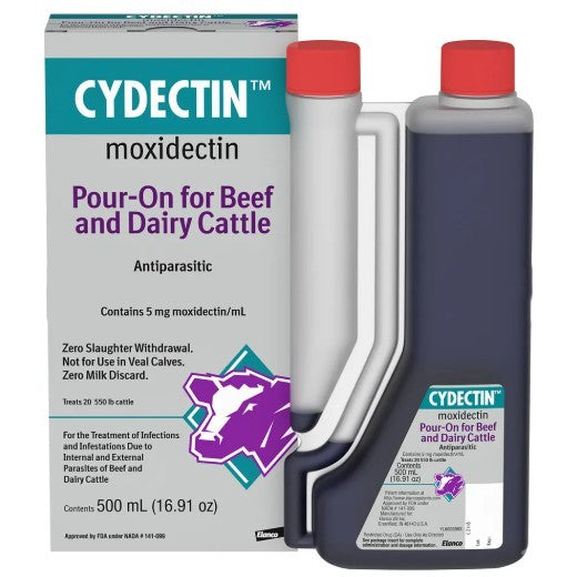 Cydectin Cattle Pour-On Dewormer