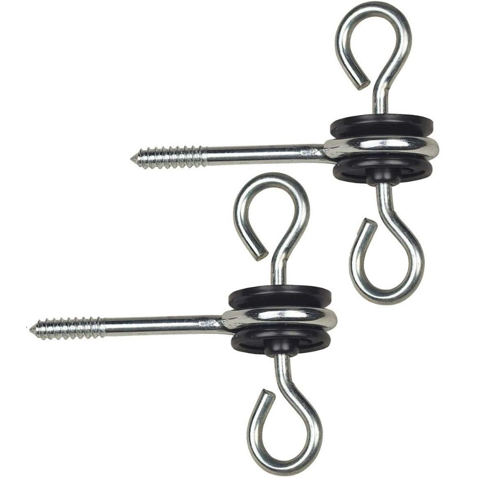 Double Hooks for Wood Post