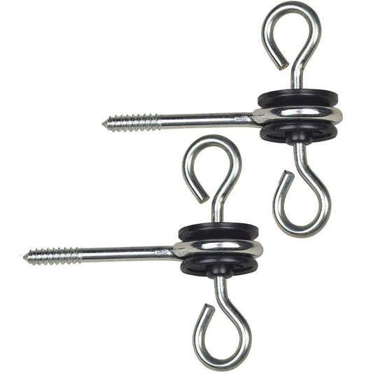 Double Hooks for Wood Post