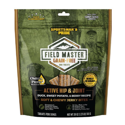 Field Master Grain Free  Hip & Joint Duck Jerky Bites