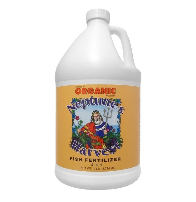 NEPTUNE'S HARVEST HYDROLYZED FISH FERTILIZER 2-4-1