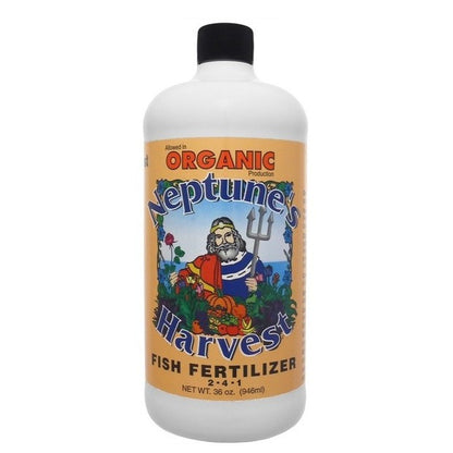 NEPTUNE'S HARVEST HYDROLYZED FISH FERTILIZER 2-4-1