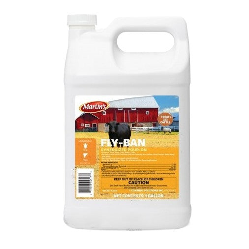 Fly-Ban Synergized Pour-On