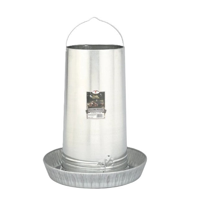 Hanging Metal Poultry Feeder